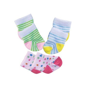 Doll Socks 3 Pairs, 35-45 cm