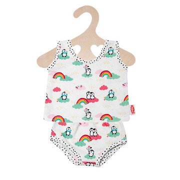 Poppenromper Pinguin, 35-45 cm