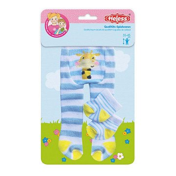 Puppenhöschen und Söckchen Blau, 28-35 cm