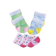 Doll Socks 3 Pairs, 28-35 cm