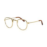 Puppenlesebrille Gold