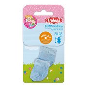 Puppensocken Blau, 28-35 cm