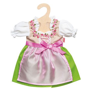 Puppenkleid Heidi, 28-35 cm