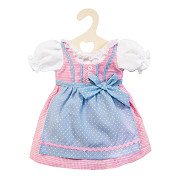 Doll dress Pink and Blue, 35-45 cm