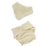 Puppen-Baby-Set Ecru, 28-35 cm