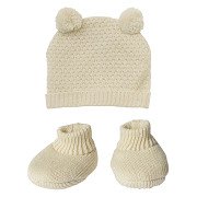 Doll Knitting Set Organic Cotton Set, 28-35 cm