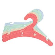 Puppenaufhänger in Pastellfarben - 6 Stück.