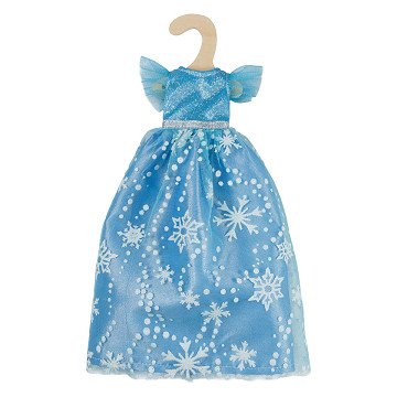 Eisprinzessinnen-Tüllkleid für Modepuppen – 29 cm