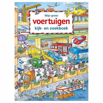 My Big Vehicles Look and Find Book