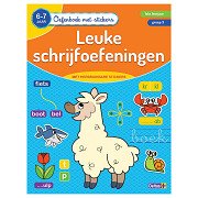 Schulheft mit Aufklebern – lustige Schreibübungen (6–7 Jahre)