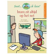 Shhh... I'm reading! Bram is always on the net AVI-M3