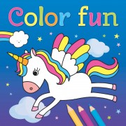 Color Fun Coloring Book Unicorns