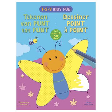 1-2-3 Kids Fun - Dot-to-Dot Drawing (up to 25)