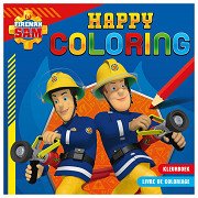 Fireman Sam Happy Coloring Coloring Book