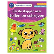 Übungsbuch mit Aufklebern - Zählen und Schreiben (3-4 Jahre)