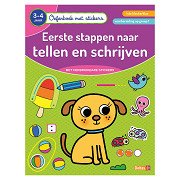 Oefenboek met Stickers - Tellen en Schrijven (3-4 jaar)