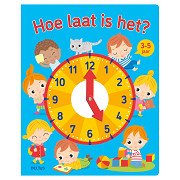 Kartonboek: Hoe laat is het? (3-5 jaar)