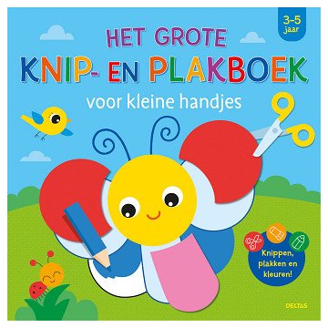 Het Grote Knip- en Plakboek voor Kleine Handjes