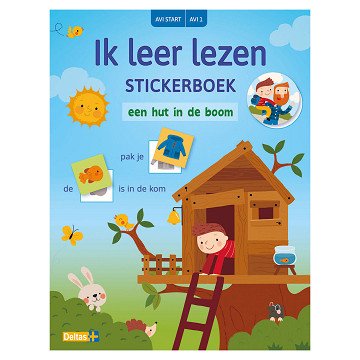 I learn to read Sticker book - A hut in the tree (AVI Start)
