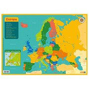 Educatieve onderlegger - Kaart Europa