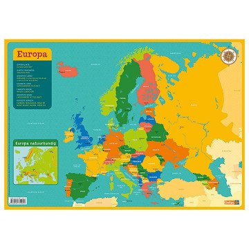 Educational coaster - Map Europe