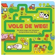 Kartonboek Volg de weg!