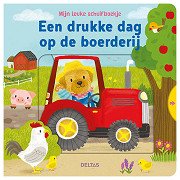 Mijn leuke schuifboekje - Een drukke dag op de boerderij