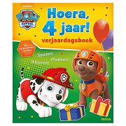 PAW Patrol Birthday Book - Hooray, 4 years!