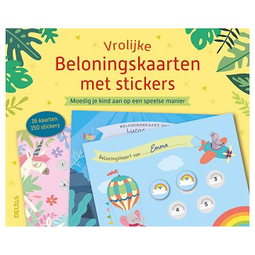 Vrolijke Beloningskaarten met Stickers