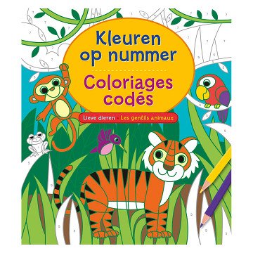 Color by Number - Cute Animals