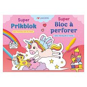 Super Prikblok I Love Eenhoorns