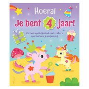 Hoera! Je bent 4 jaar! Eenhoorns