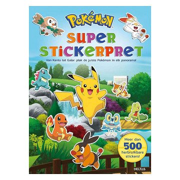 Pokemon Super Stickerpret