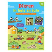 Sticker book - Animals in the House and Garden