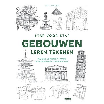 Stap voor Stap Gebouwen Leren Tekenen Hobbyboek