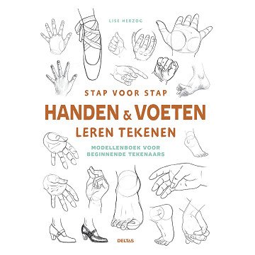 Stap voor Stap Handen en Voeten Leren Tekenen Hobbyboek