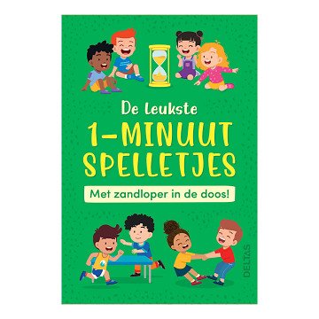 De Leukste 1-Minuutspelletjes (met Zandloper) Kaartspel