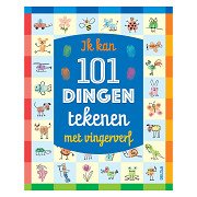 Ik Kan 101 Dingen Tekenen met Vingerverf Hobbyboek