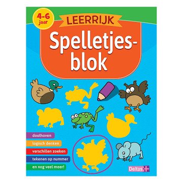 Leerrijk Spelletjesblok (4-6 j.)