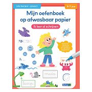 Oefenboek Afwasbaar Papier Ik Leer Al Schrijven (6-7 j.)