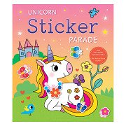 Einhorn-Sticker-Parade