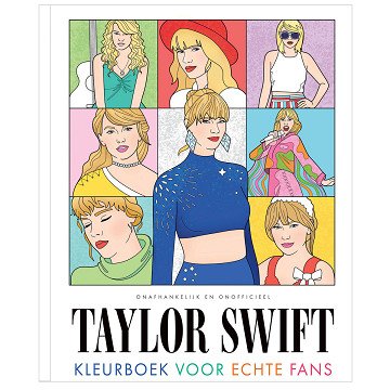 Taylor Swift kleurboek voor echte fans