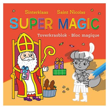 Sinterklaas Super Magic Scratch Block