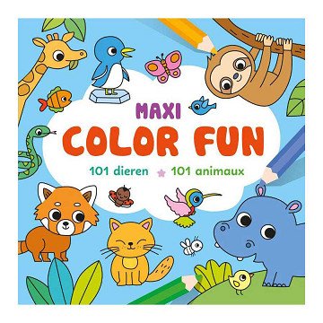 Maxi Color Fun 101 Animals