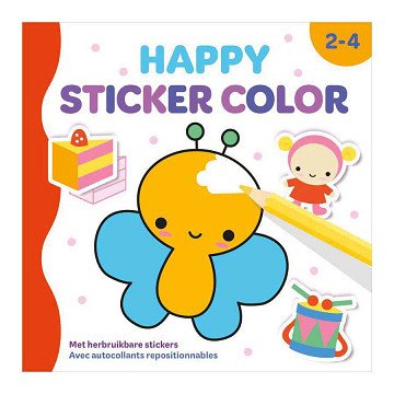 Happy Sticker Color - 2-4 jaar