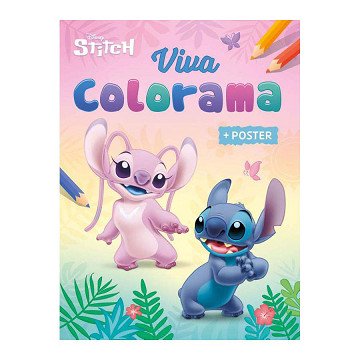 Disney Viva Colorama (mit Poster) Stitch
