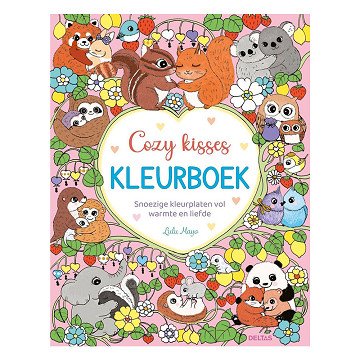 Cozy Kisses Coloring Book