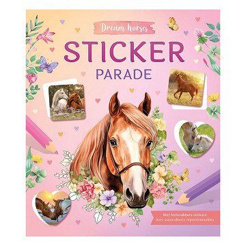 Dream Horses Sticker Parade - Coloring Book