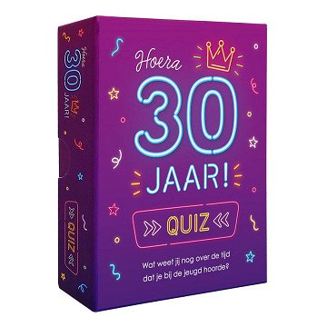 Hoera 30 jaar! Quiz