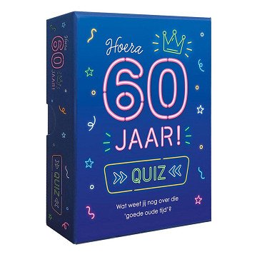 Hoera 60 jaar! Quiz